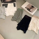 Fashion Underpants Men Boxer Briefs Ice Silk Mesh Thin Lace Shorts Boxers Breathable Summer Underwear for Men Men