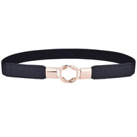 Women Skinny Belt for Dresses Ladies Fashion Elastic Belts Waist Band Cinch Waistband