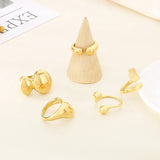 Luxury Rings Anillo Gifts For Women - Stainless Steel 304 - KR111374-GC