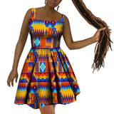 Africa Dress for Women African Wax Print Dresses Dashiki Plus Size Africa Style Clothing for Women  Dress WY10342