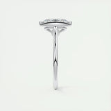 Diamond 14k Gold Plated Wedding Engagement Ring Jewelry