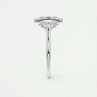 Diamond 14k Gold Plated Wedding Engagement Ring Jewelry