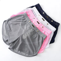 Breathable Mesh Boxers for Men - Loose-Fit Athletic Underwear with Enhancing Pouch Arrow Shorts