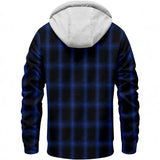 New Men's Coat Sweatshirt With Check Pattern