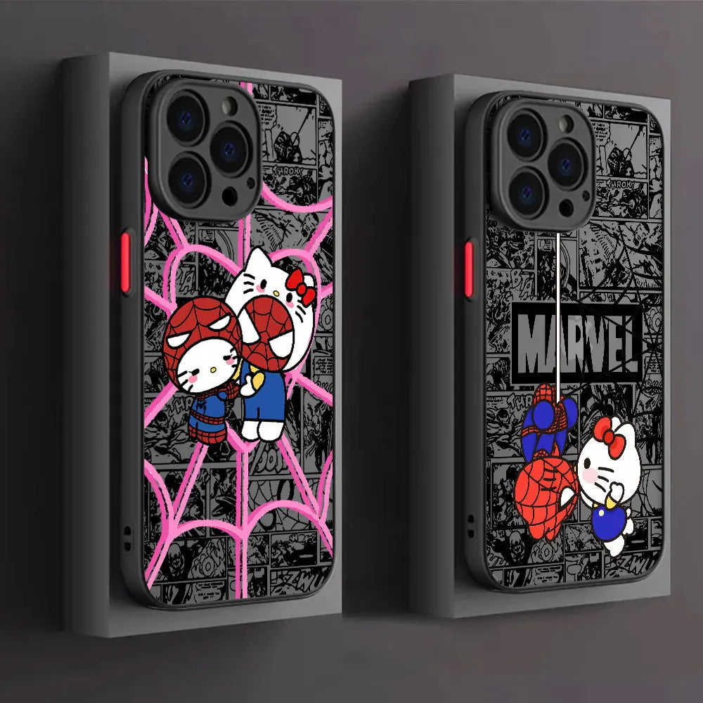 Cartoon Superhero Phone Case