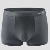 4 PCS Men's Boxers Shorts Underwear Boxers Man Cool Breathable Sexy Panties Ice Silk Fashion 4 Colors Mixing XL 3XL 4XL 5XL