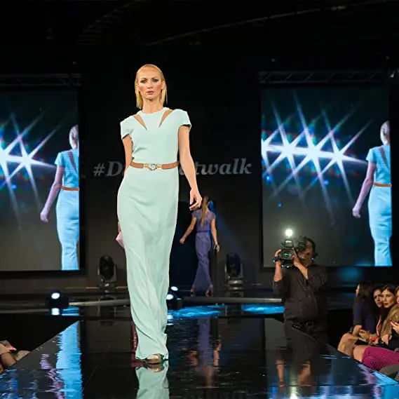 Women Skinny Belt for Dresses Ladies Fashion Elastic Belts Waist Band Cinch Waistband