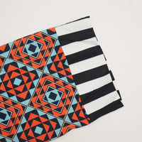 African Ethnic Print Loose Long Trench Coat Streetwear