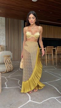 Women Geometry Printed Beach Cover Up