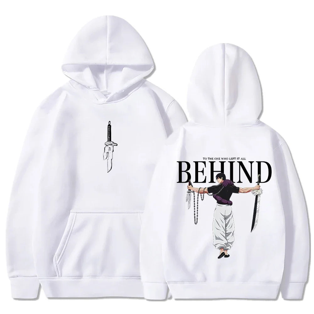Hip Hop Streetwear Men's Anime Hoodie