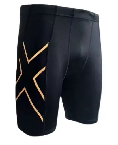 Men Boxers Compression Shorts Sports Underwear Underpants Gym Shorts Quick-Drying Sweatpants Moisture Absorption