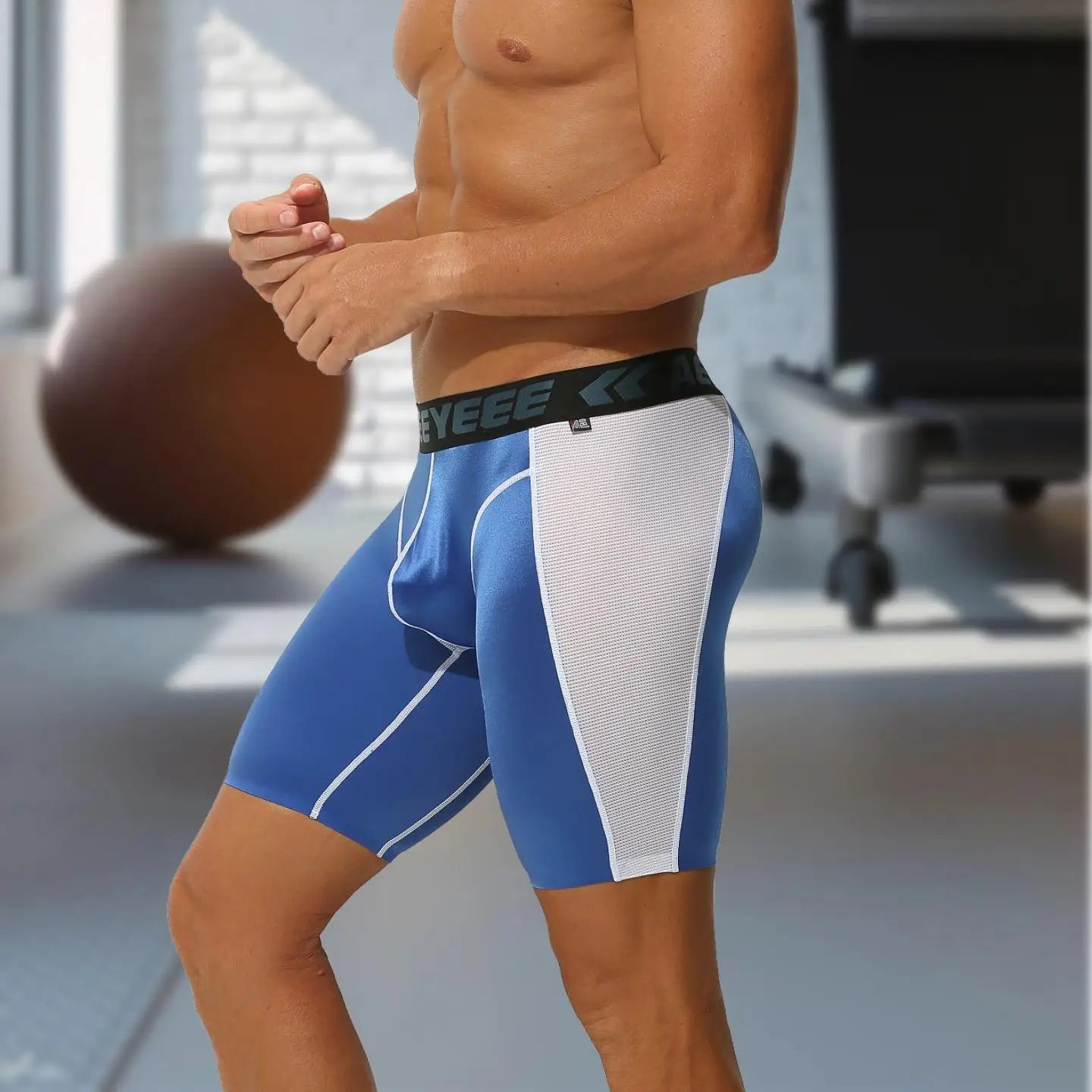 Sports Long Men's New Boxers Polyester
