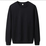 Men Casual Solid Color Sweatshirt