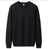 Men Casual Solid Color Sweatshirt