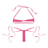 Sexy Micro Mini Bandage Bra Bikini Set