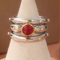 3pcs Elegant Stacking Rings