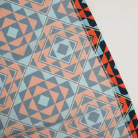 African Ethnic Print Loose Long Trench Coat Streetwear