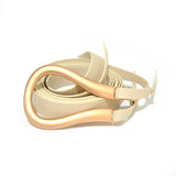 Belts Women Dress Skinny Solid Leather Double Wrap Belt