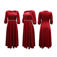 Traditional African Clothing S-2XL Ankara Dress