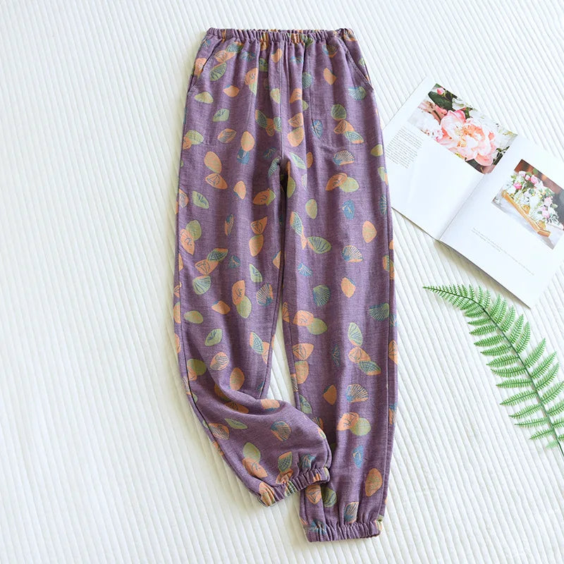 100% Cotton Close-Women's Pajama Pants