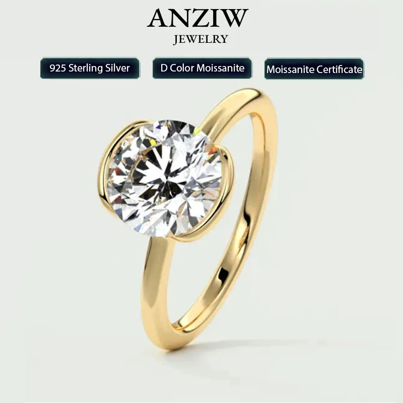 18k Gold Wedding Ring 1.0CT D