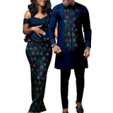 African Couple Dress Outfits Shirt and Pant for  Wedding
