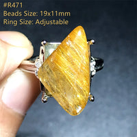 Ring Jewelry For Woman Lady Clear Crystal