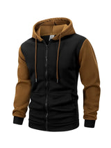 Men's Long Sleeve Zipper Hoodies