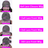 30 inch HD Lace Front Human Hair Wigs