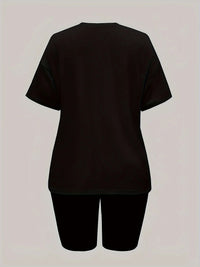 Women's Butterfly Printed Two-Piece Set