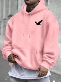 Men's Casual Printed Hoodie