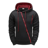 Mens Tracksuit Solid Color Casual Zipper Sweatshirts Daily Sports Jogging Hoodies Mens Clothing Single Piece Jacket Tops Pants