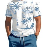 Beach Trees Shorts Set
