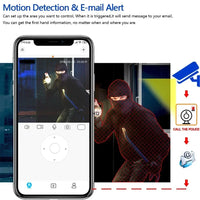 4K AHD Camera Full Color Night Vision CCTV Security Surveillance 8MP Outdoor Waterproof Analog Digital Video 5mp Home Camera