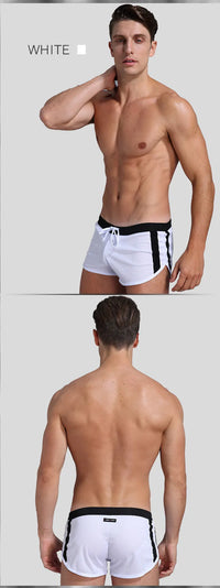 1pcs Mens Boxers Shorts Underwear Summer Fashion Swimwear Trunks Sports Wear Sexy Short Breathable Men Beach Pants Underwear