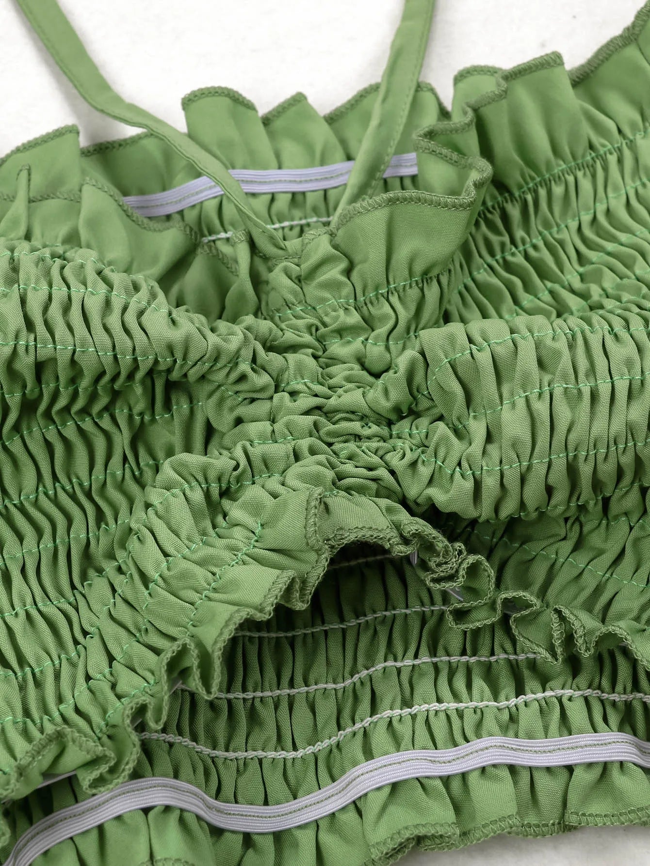 Two Pieces Sweet Printed Bra Beach Robe