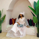 AfricanClothes Plus Size Dresses For Women Floor Length