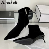 Women Pointed Toe Elegant Dress Boots