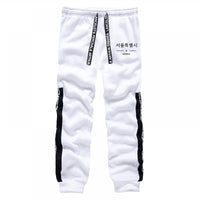 Mens Tracksuit Print Casual Sweatshirts Sportswear Outdoors Sports Jogging Mens Clothing Single Piece Hoodie Pants Korean Style