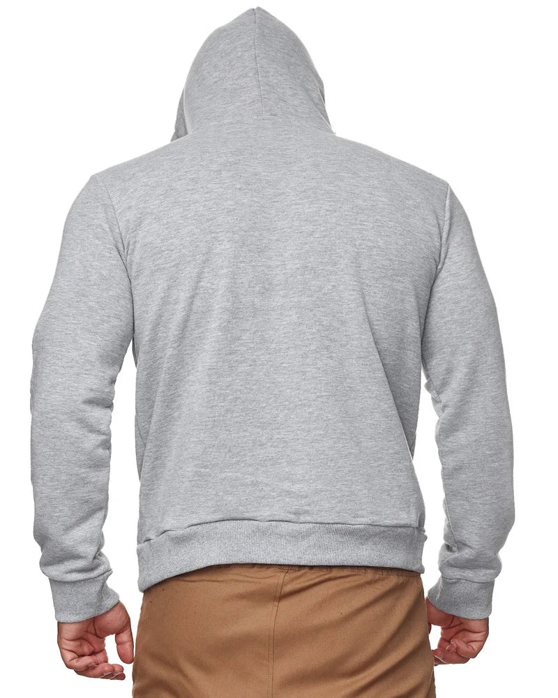 Men's Slim Hooded Sweatshirt with Mask