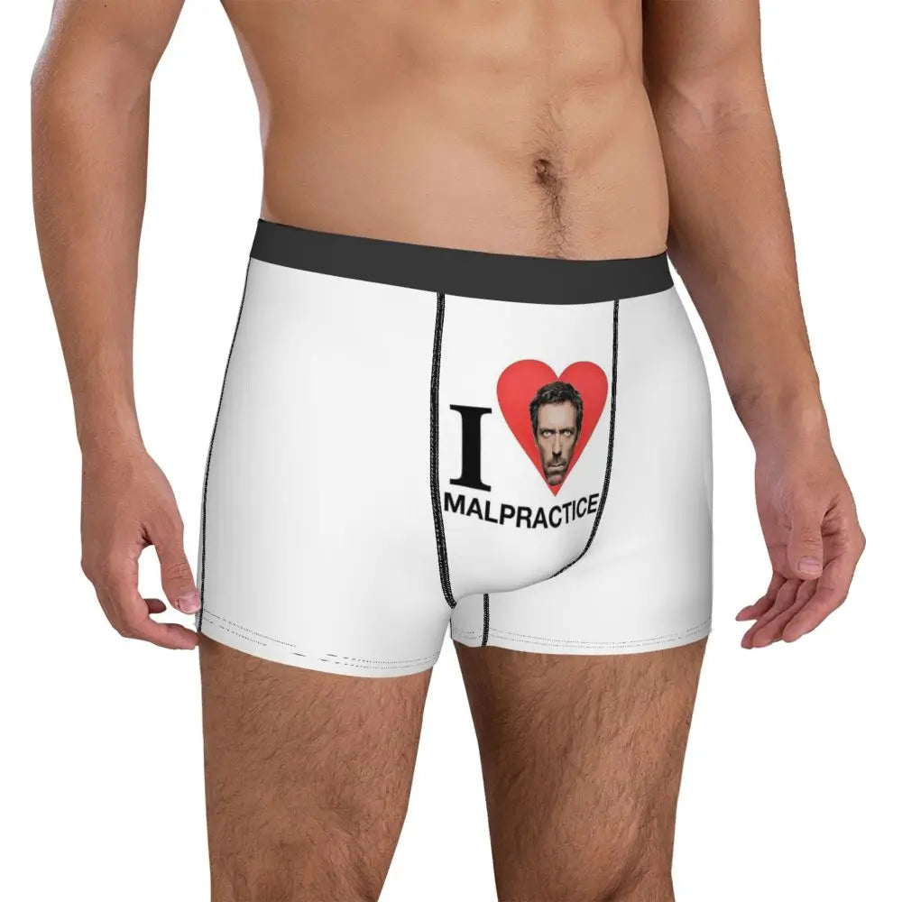 Boxer Underpants Shorts House MD Panties Men Soft Underwear for Homme Man Boyfriend Gifts