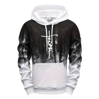 Mens Tracksuit Casual Printing Splash-ink Hooded Sweatshirts Sports Jogging Mens Clothing Autumn Winter Single Piece Tops Pants
