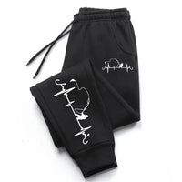 2025 Mens Sweatpants Print Casual Trousers Gym Fitness Sports Jogging Mens Pants Daily Running Pants Outdoors Fashion Streetwear