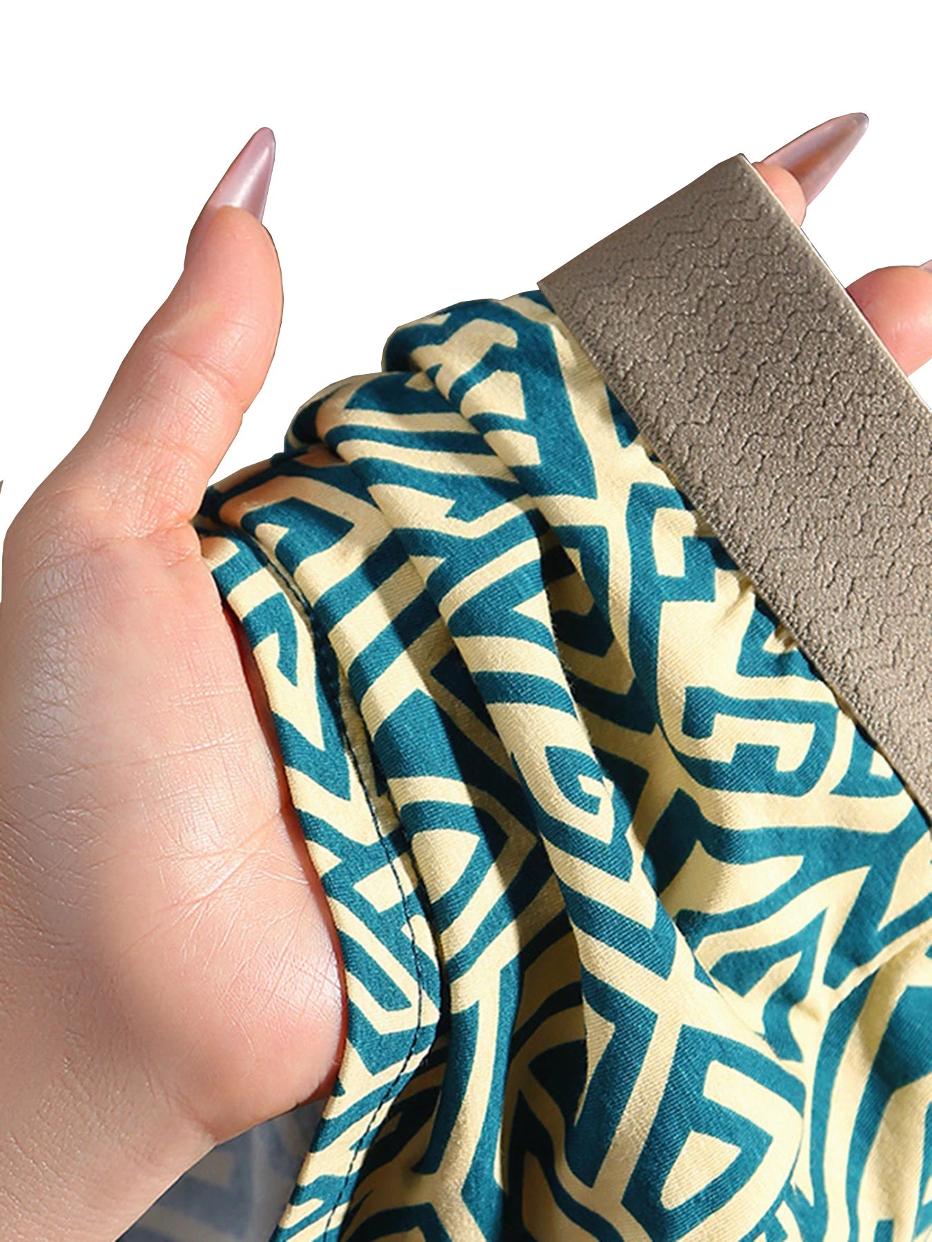 3Pcs/Set Boxers Men's Underwear Geometric Print Panties Casual Fashion Underpant Breathable Male Boxer Shorts Sports Homme Panty