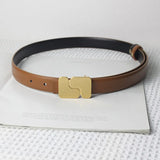 Women's Belt Brand High Quality Fashion Belt Metal Buckle Girls jeans Dress Accessories A Fancy Gift From A Friend