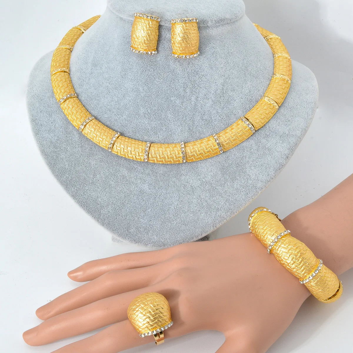 Elegant 18K Gold Plated Jewelry