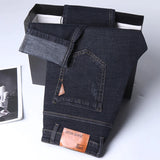 Comfortable Slim Fit Men Straight Jeans