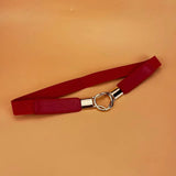 Women Skinny Belt for Dresses Ladies Fashion Elastic Belts Waist Band Cinch Waistband