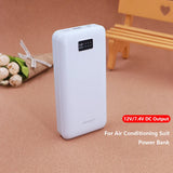 18000mAh Power Bank 12V DC Output Portable Charger Powerbank for iPhone Xiaomi Cooling Fan Heated Vest Jacket External Battery