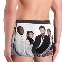 Boxer Underpants Shorts House MD Panties Men Soft Underwear for Homme Man Boyfriend Gifts